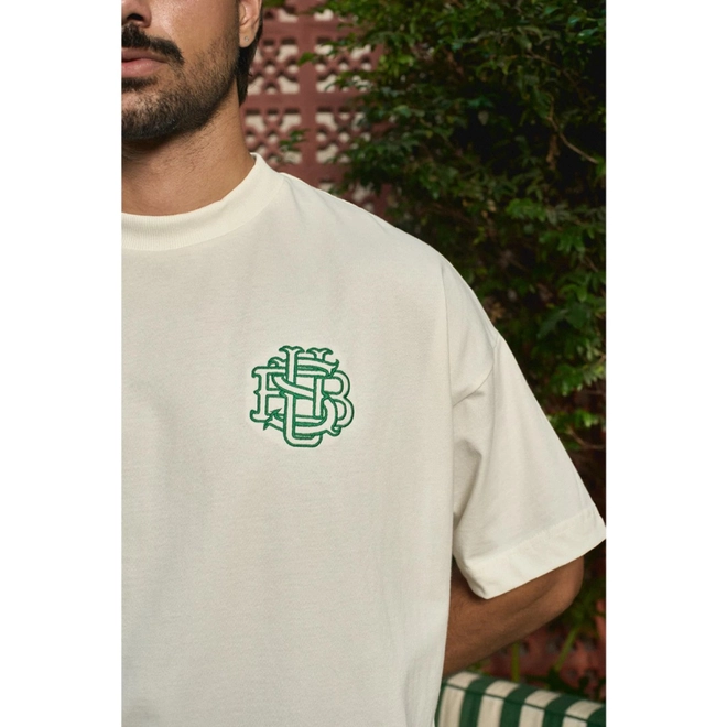 CAMISETA SUB EMBROIDERY MONAGRAM BOXY