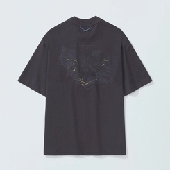 CAMISETA QC MAPS BOXY DARK
