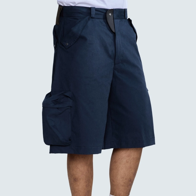 SHORT QC DYER BAGGY SHORTS NAVY BLUE