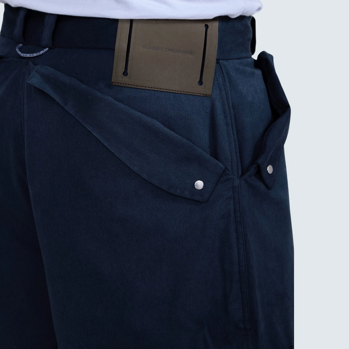 SHORT QC DYER BAGGY SHORTS NAVY BLUE