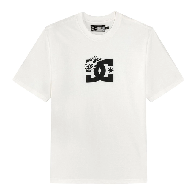 CAMISETA HIGH x DC BOX LOGO WHITE