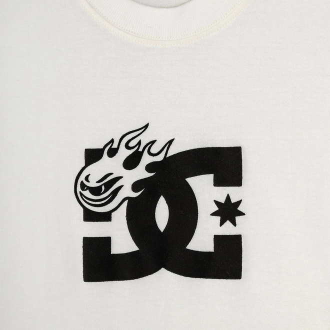 CAMISETA HIGH x DC BOX LOGO WHITE