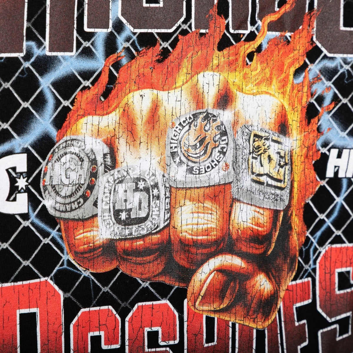CAMISETA HIGH x DC RING BLACK