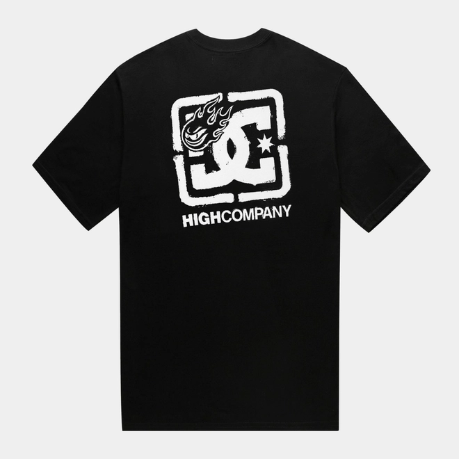 CAMISETA HIGH x DC SPRAY BLACK