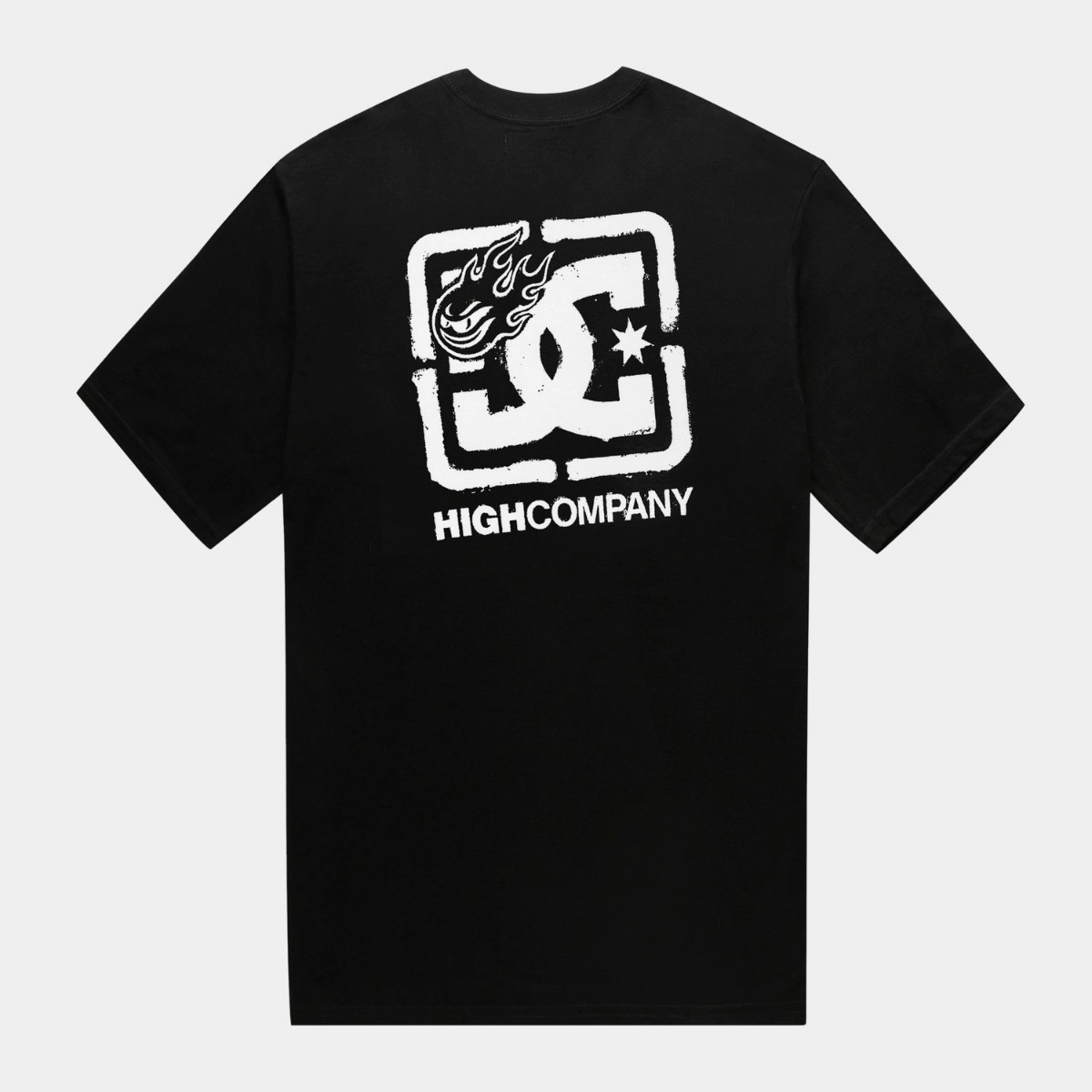 CAMISETA HIGH x DC SPRAY BLACK