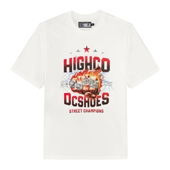CAMISETA HIGH x DC RING WHITE
