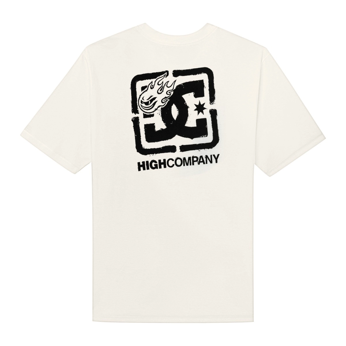 CAMISETA HIGH x DC SPRAY WHITE
