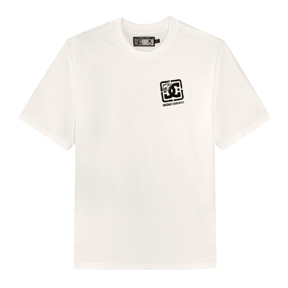 CAMISETA HIGH x DC SPRAY WHITE