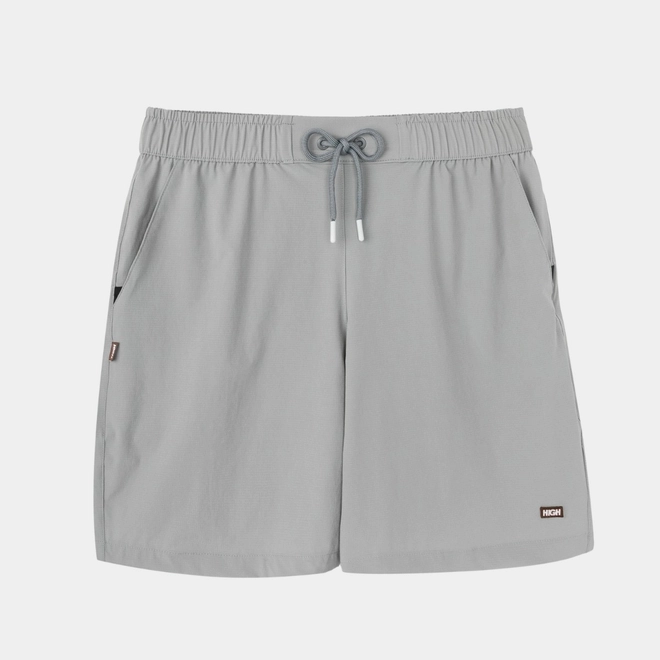SHORT HIGH MINIMAL PATCH GREY