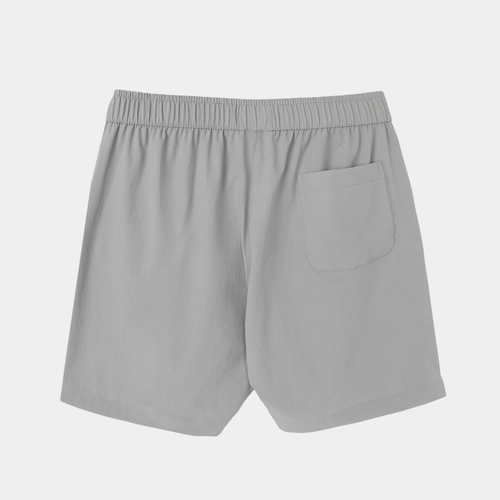SHORT HIGH MINIMAL PATCH GREY