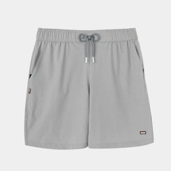 SHORT HIGH MINIMAL PATCH GREY