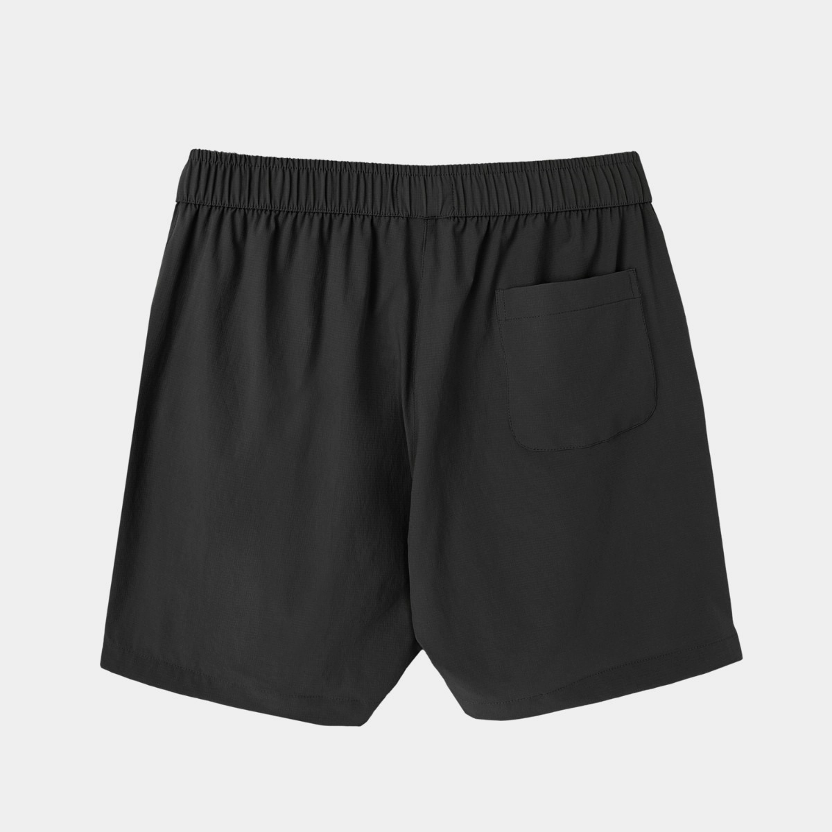 SHORT HIGH MINIMAL PATCH BLACK