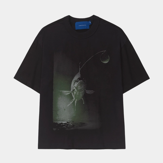 CAMISETA QC LIGHTFISH BOXY BLACK