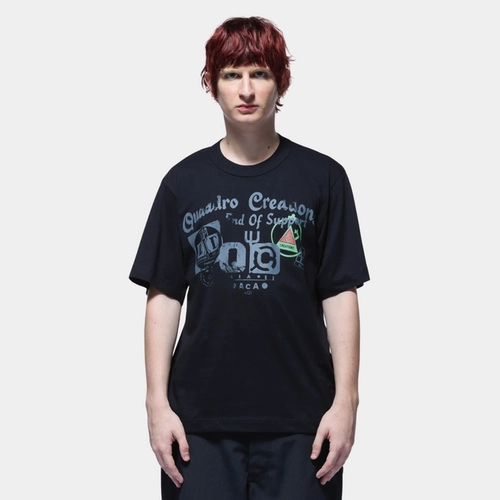 CAMISETA QC ICONS REGULAR BLACK