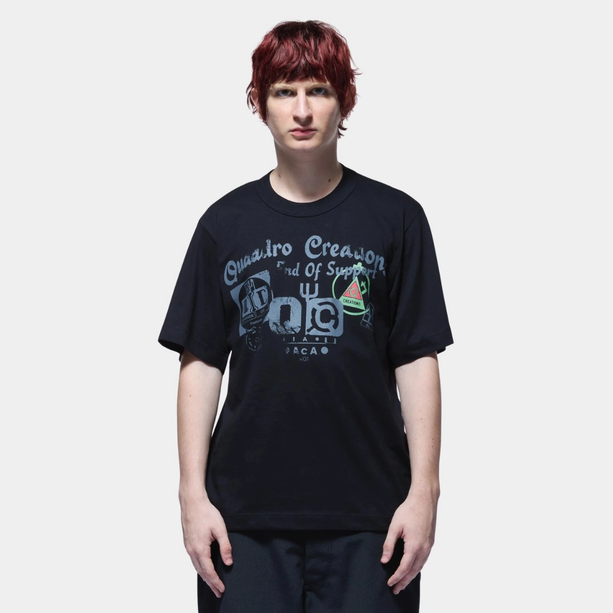 CAMISETA QC ICONS REGULAR BLACK