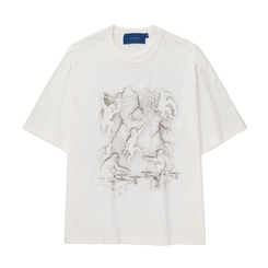 CAMISETA QC MONKEYS BOXY OFF WHITE