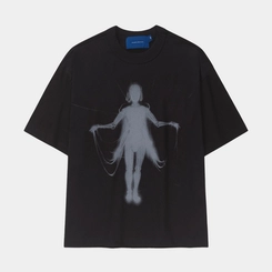 CAMISETA QC ROBOT WIRES BOXY BLACK