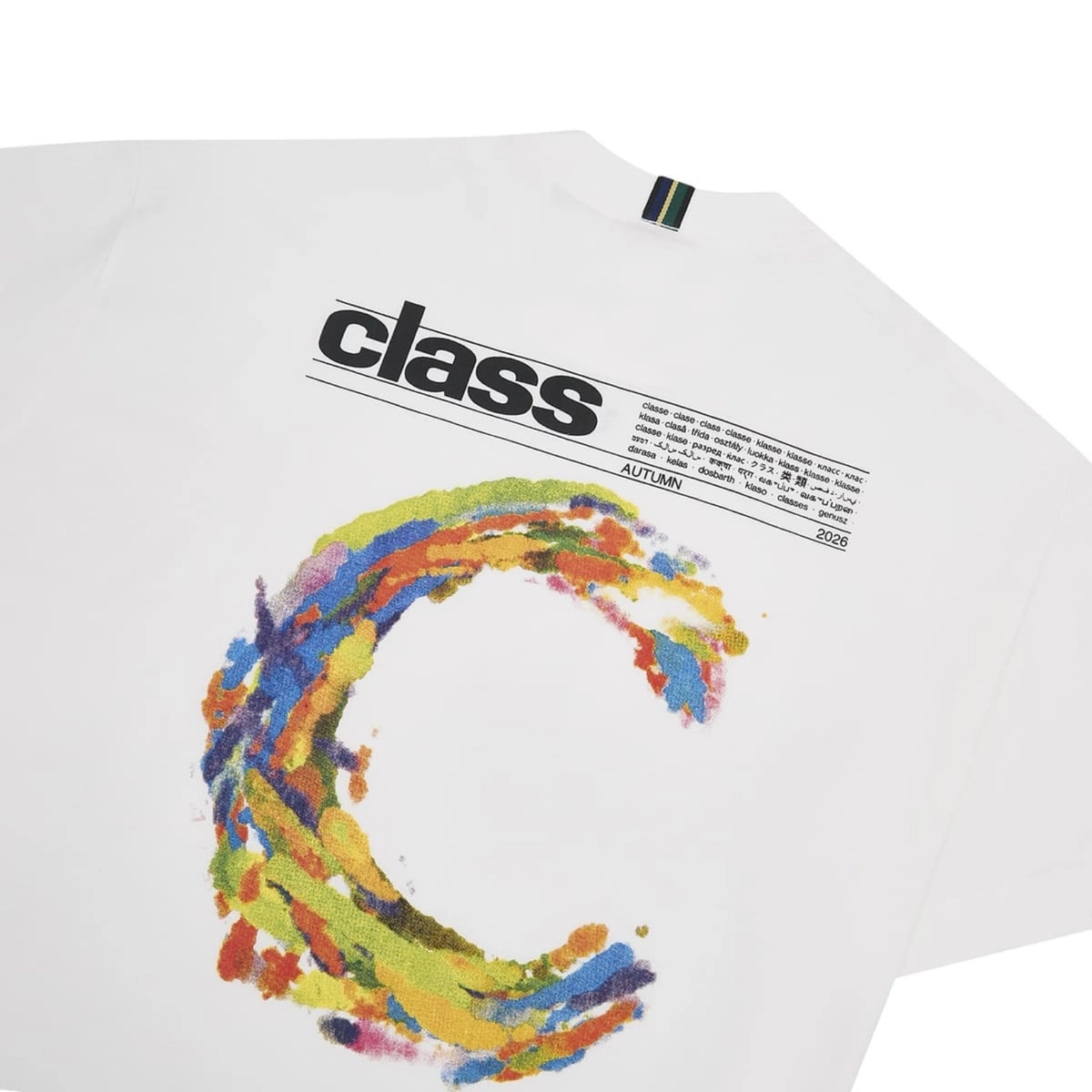 CAMISETA CLASS "BIG C" OFF WHITE