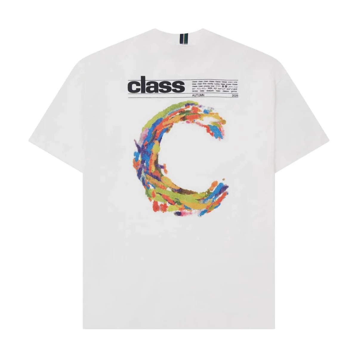 CAMISETA CLASS "BIG C" OFF WHITE