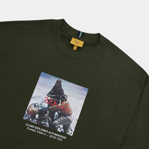 CAMISETA CLASS "EXPLORER" GREEN