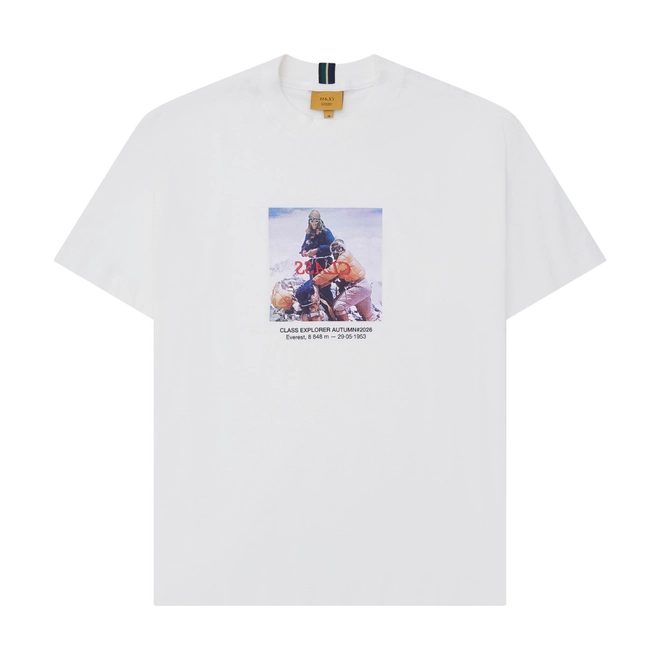 CAMISETA CLASS "EXPLORER" OFF WHITE