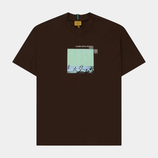 CAMISETA CLASS "LOCAL RECORDS" BROWN