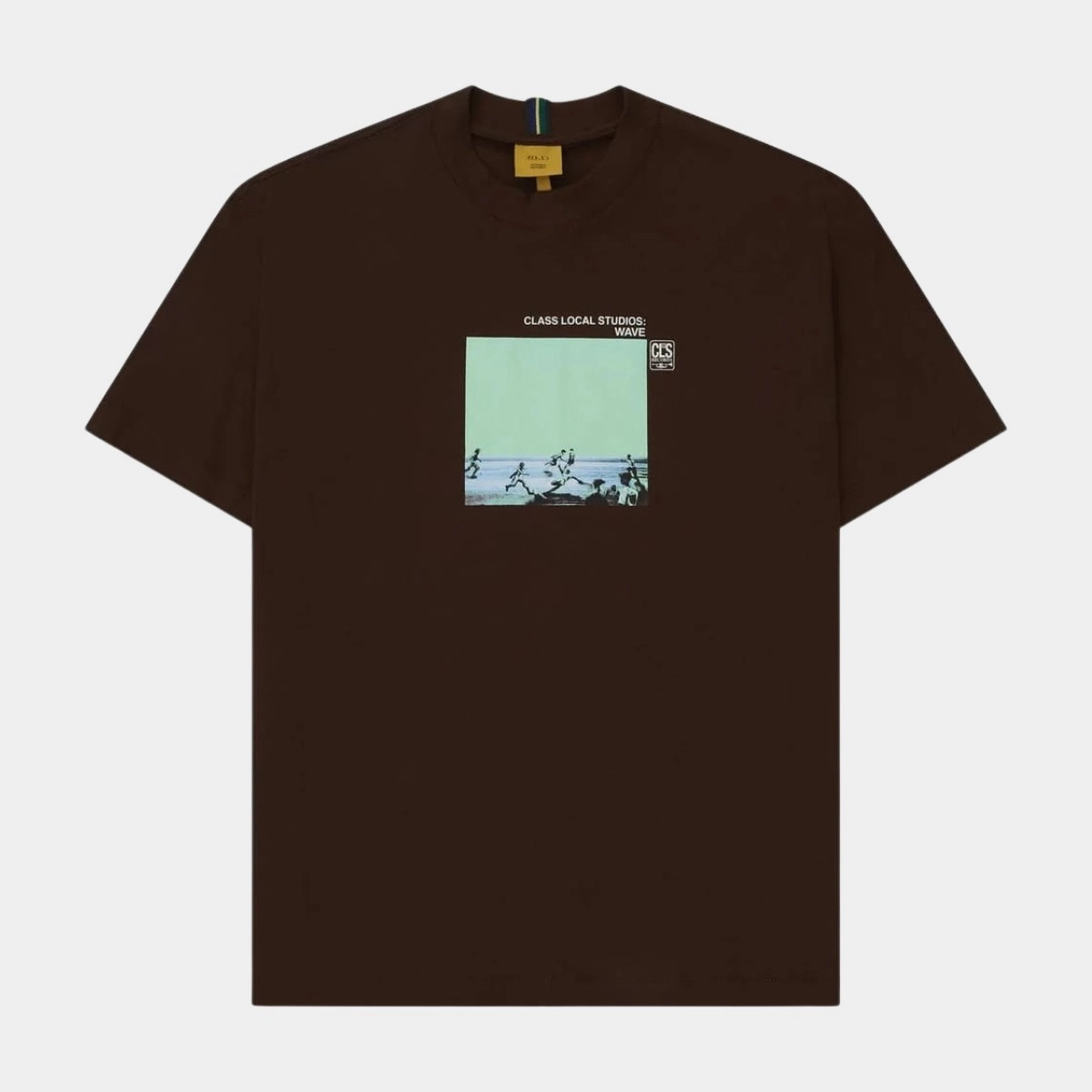 CAMISETA CLASS "LOCAL RECORDS" BROWN