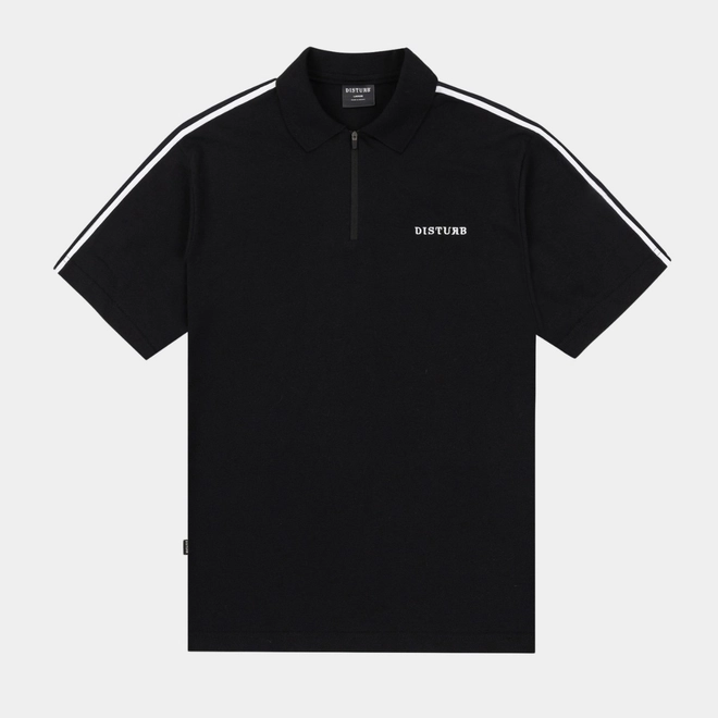 CAMISETA POLO DISTURB LINE PRETA