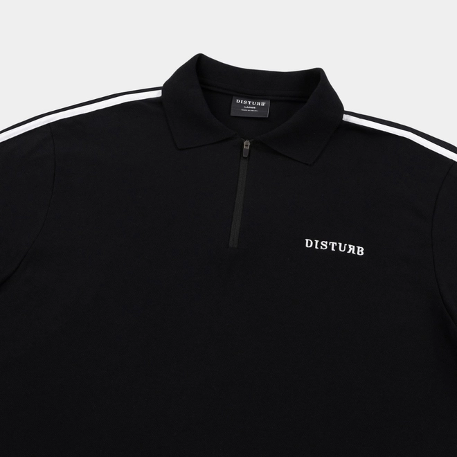 CAMISETA POLO DISTURB LINE PRETA