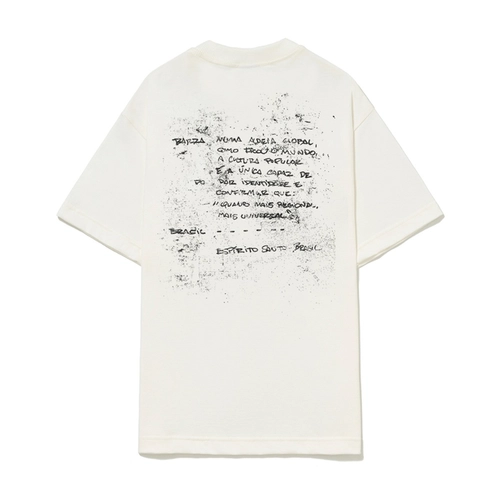 CAMISETA BARRA LIRICA OFF WHITE