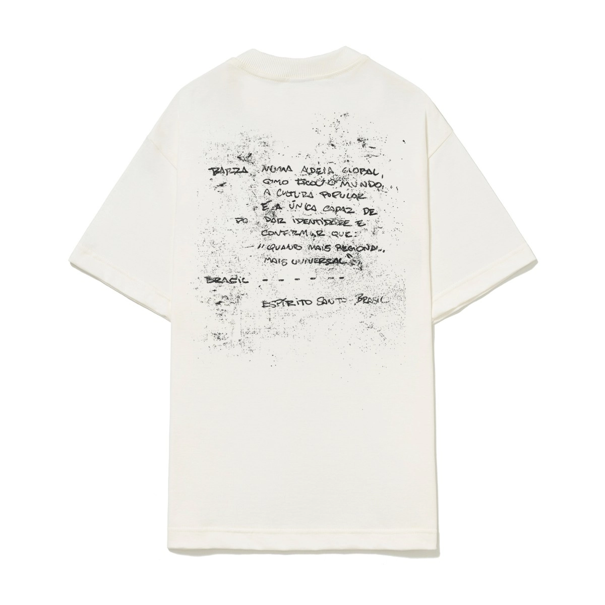 CAMISETA BARRA LIRICA OFF WHITE