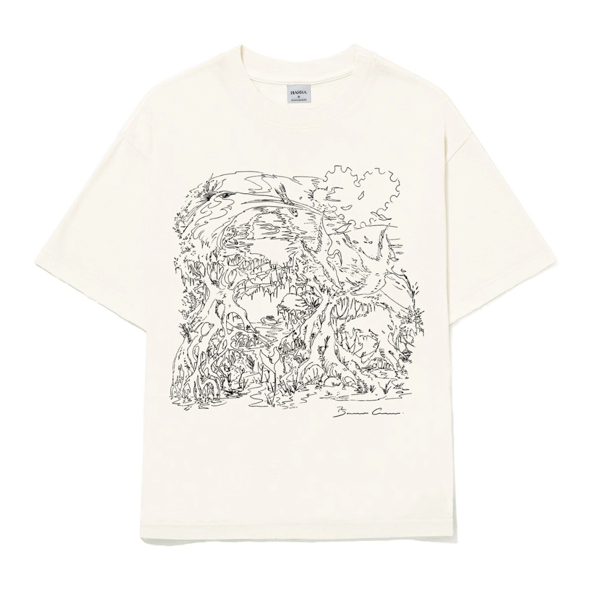 CAMISETA BARRA MANGUEZAL 2.0 OFF WHITE