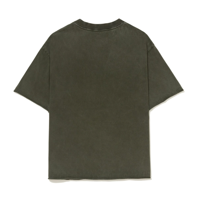 CAMISETA BARRA DESCONSTRUÍDA VERDE