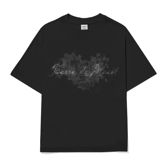 CAMISETA BARRA CORAÇÃO REMIX PRETA