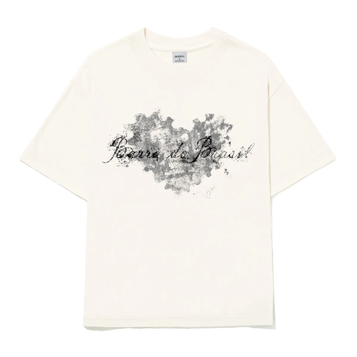 CAMISETA BARRA CORAÇÃO OFF WHITE