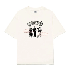 CAMISETA BARRA MASCARADOS OFF WHITE