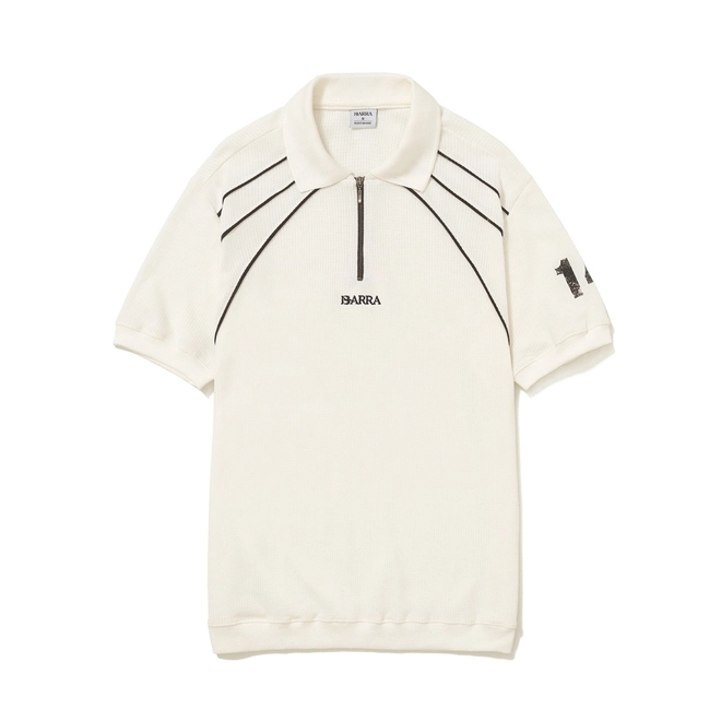 CAMISETA POLO BARRA SOUVENIR OFF WHITE