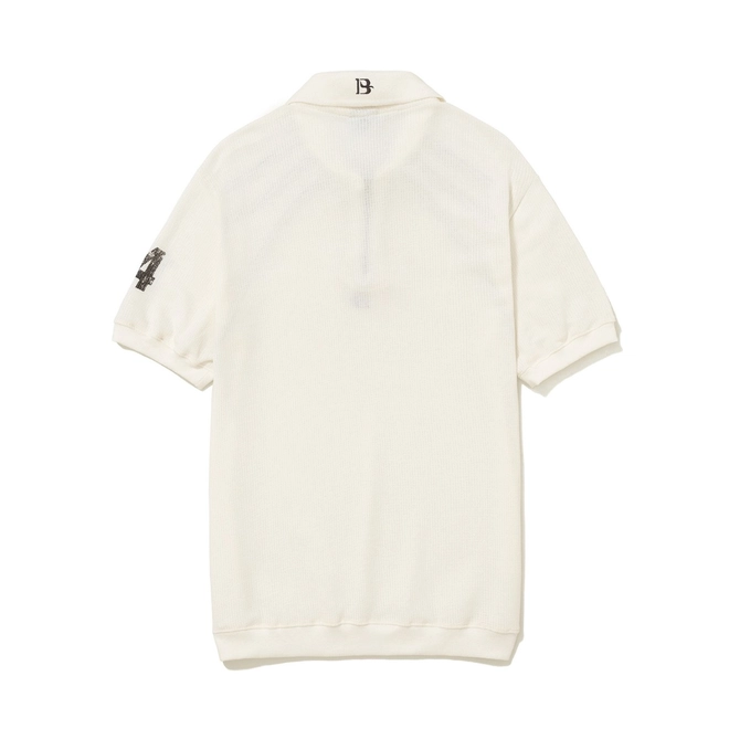CAMISETA POLO BARRA SOUVENIR OFF WHITE