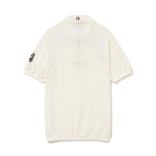 CAMISETA POLO BARRA SOUVENIR OFF WHITE
