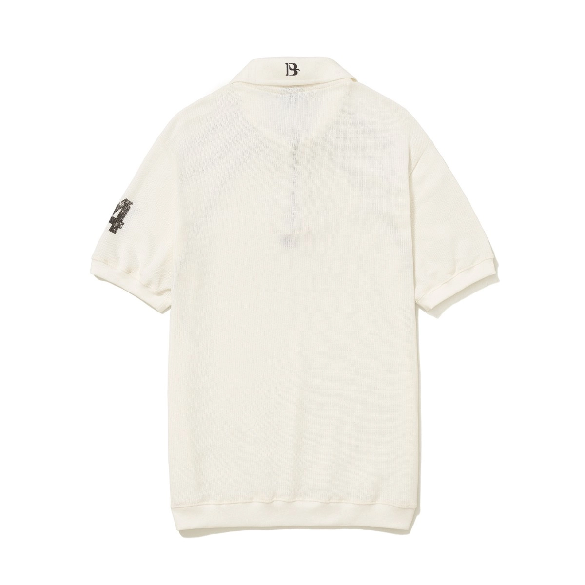 CAMISETA POLO BARRA SOUVENIR OFF WHITE