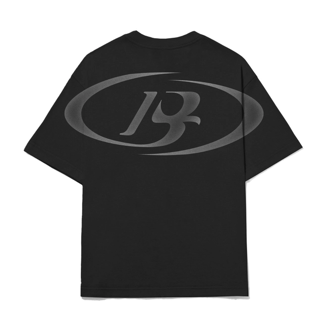 CAMISETA BARRA GOODS B ESTENCIL PRETA