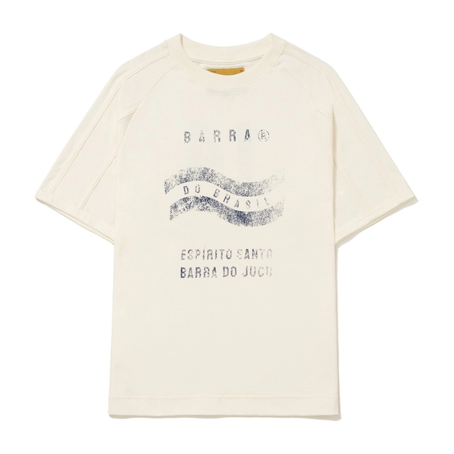 CAMISETA BARRA DO BRASIL OFF WHITE