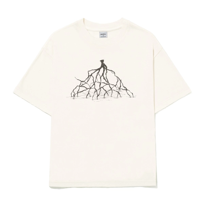 CAMISETA BARRA RAIZES OFF WHITE