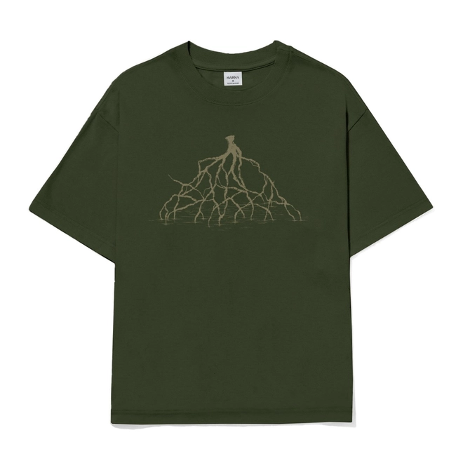 CAMISETA BARRA RAIZES VERDE