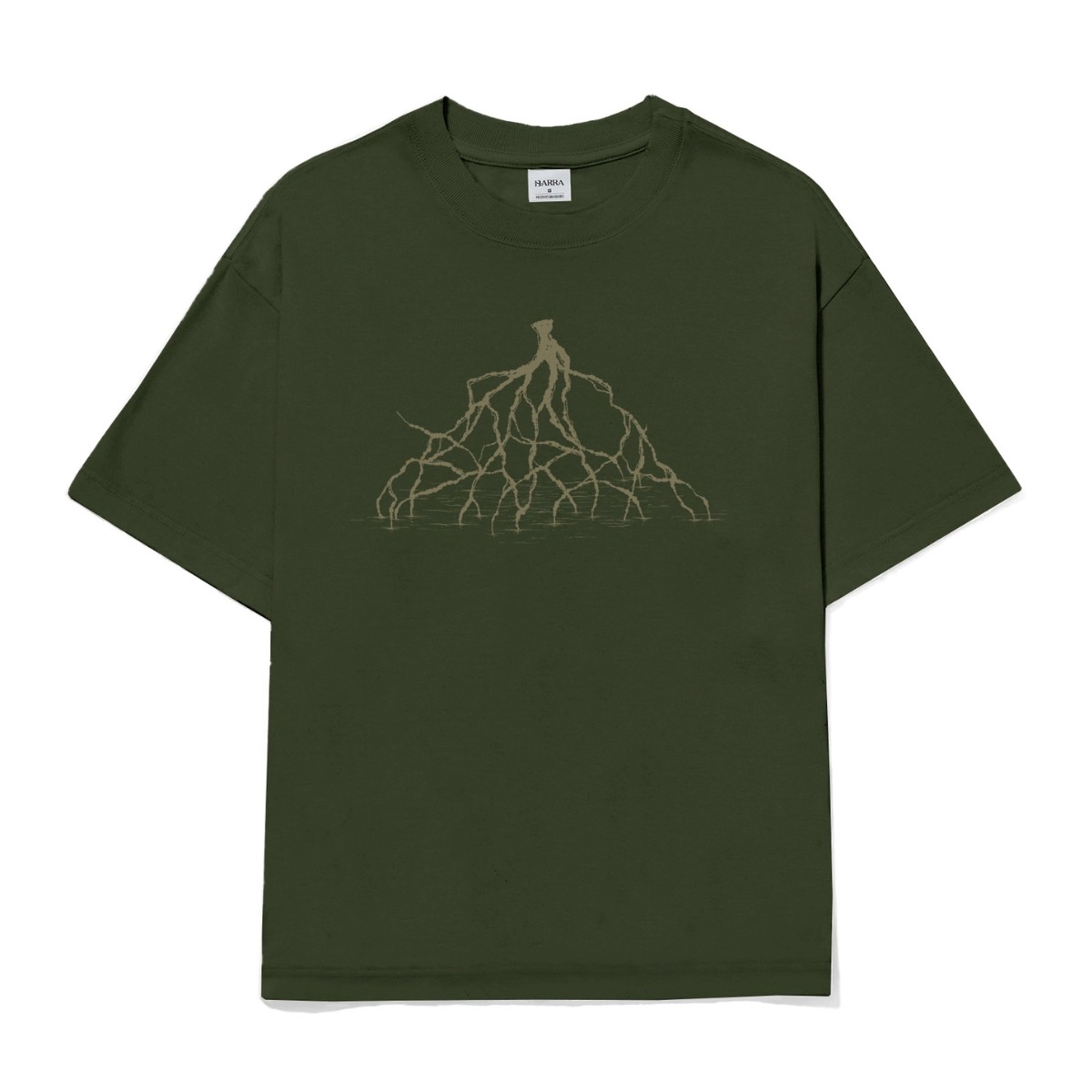 CAMISETA BARRA RAIZES VERDE