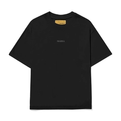 CAMISETA BARRA LOGO PRETA