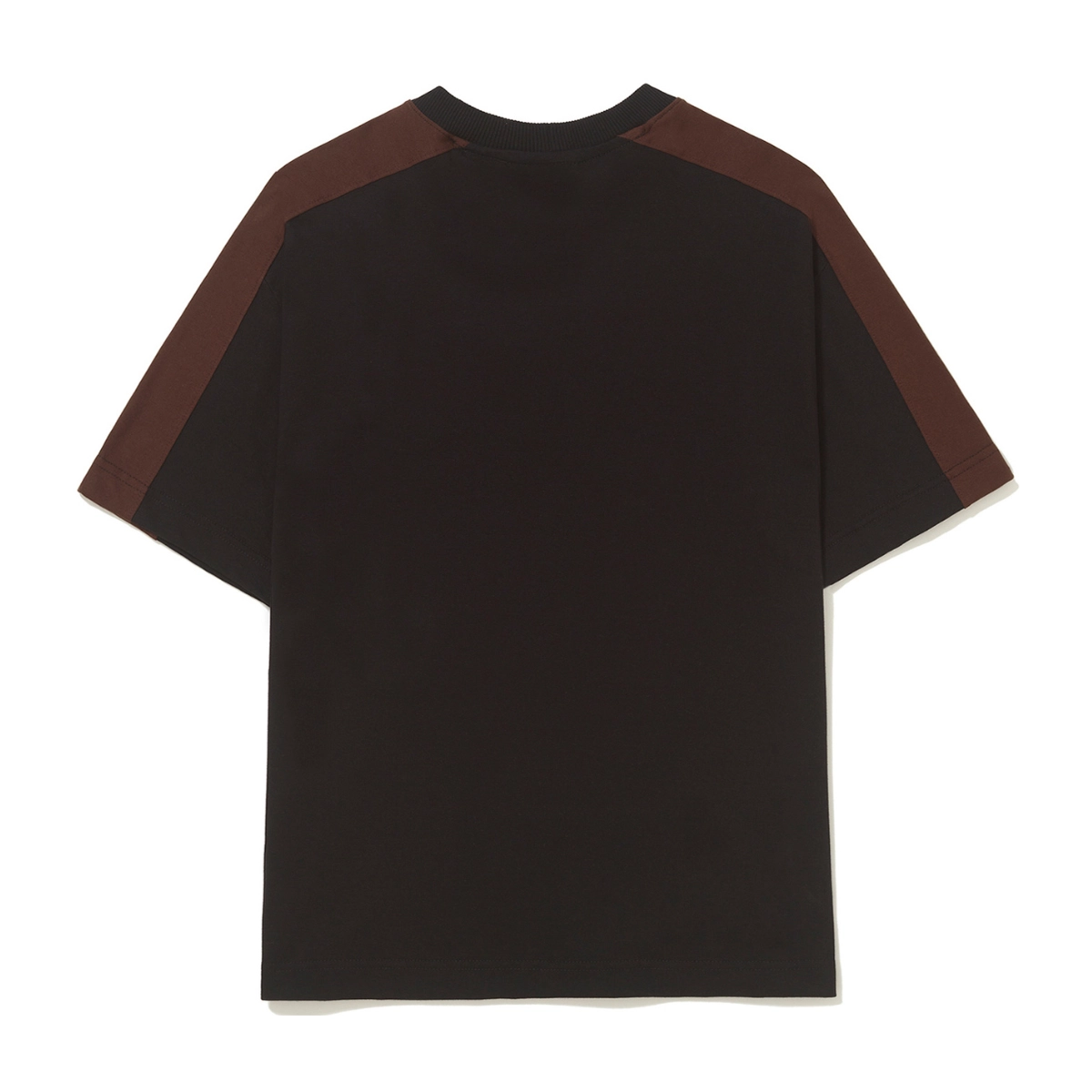 CAMISETA BARRA RECORTADA B GARÇA PRETA