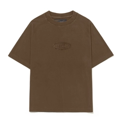 CAMISETA BARRA GOODS PATCH MARROM