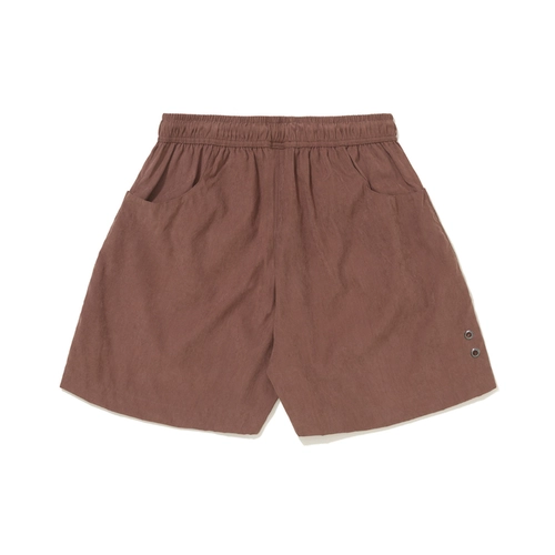 SHORT BARRA BOLSO DUPLO B GARÇA MARROM