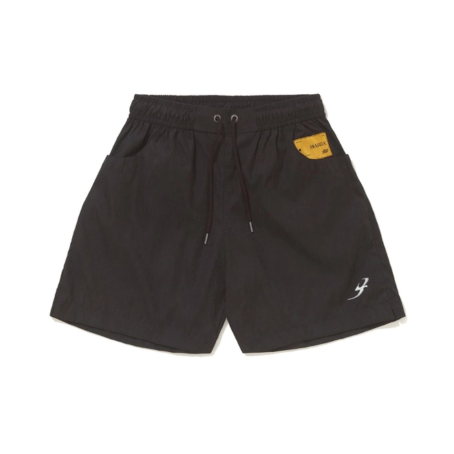 SHORT BARRA BOLSO DUPLO B GARÇA PRETO